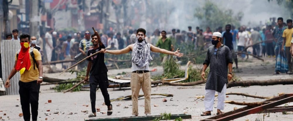 Violent Protests Grip Bangladesh as Students Demand Reform post image