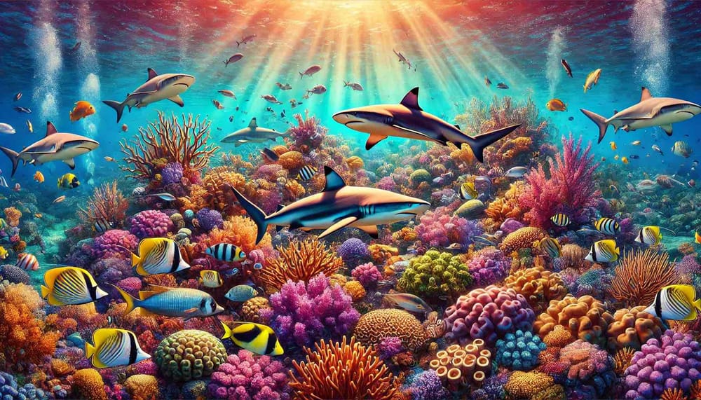 Guardians of the Reef: The Vital Role of Reef Sharks in Marine Ecosystems and Coral Growth post image